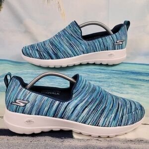 Skechers Women's Blue Slip-On Shoes